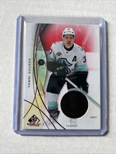 2024-25 SP Game Used Red Jersey Yanni Gourde #4 Kraken