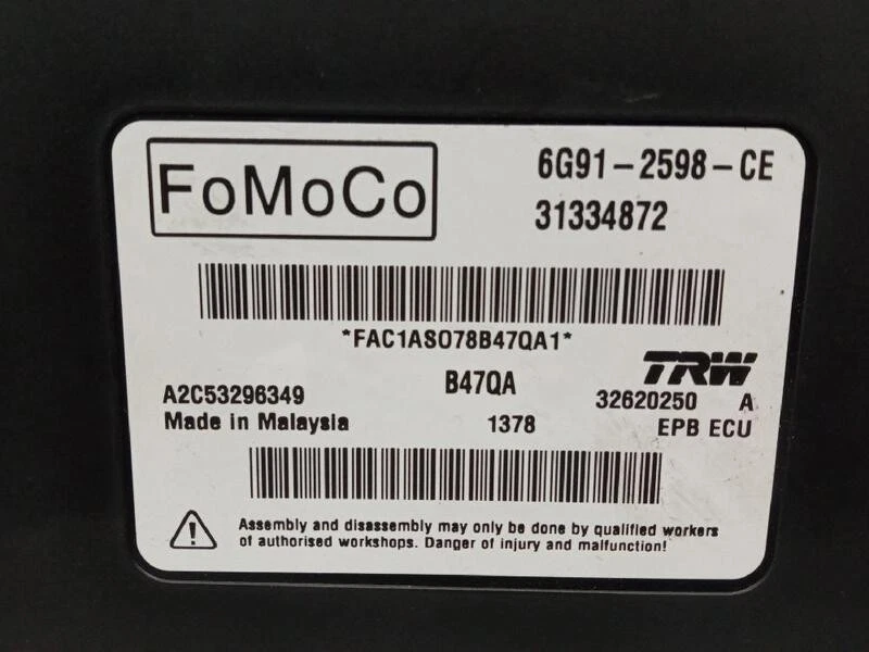 31334872 módulo electronico para VOLVO S80 II (124) T6 AWD 2006 5658742 - Immagine 4 di 4