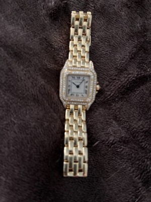 Cartier Panthere DiamondWatch 18KYG