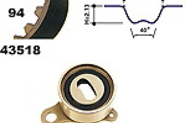 Zahnriemensatz FüR Toyota Carina V Kombi Stufenheck Celica Coupe Corolla-image