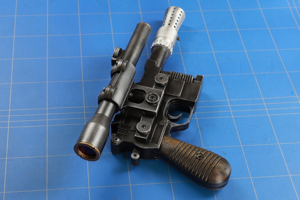 Han Solo Blaster Star Wars inspired replica gun, Cosplay | eBay