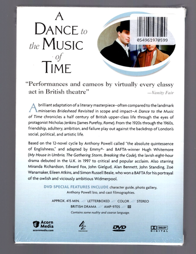 A Dance to the Music of Time (DVD, 2007, 4-Disc Set) - New still shrinkwrapped - Foto 2 di 3