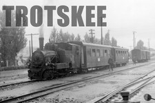 35mm Negative CFR Romania Railways Steam Loco 764 007 1968 