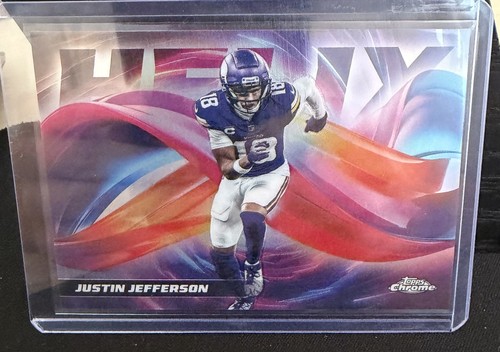 Justin Jefferson #HX-9 card
