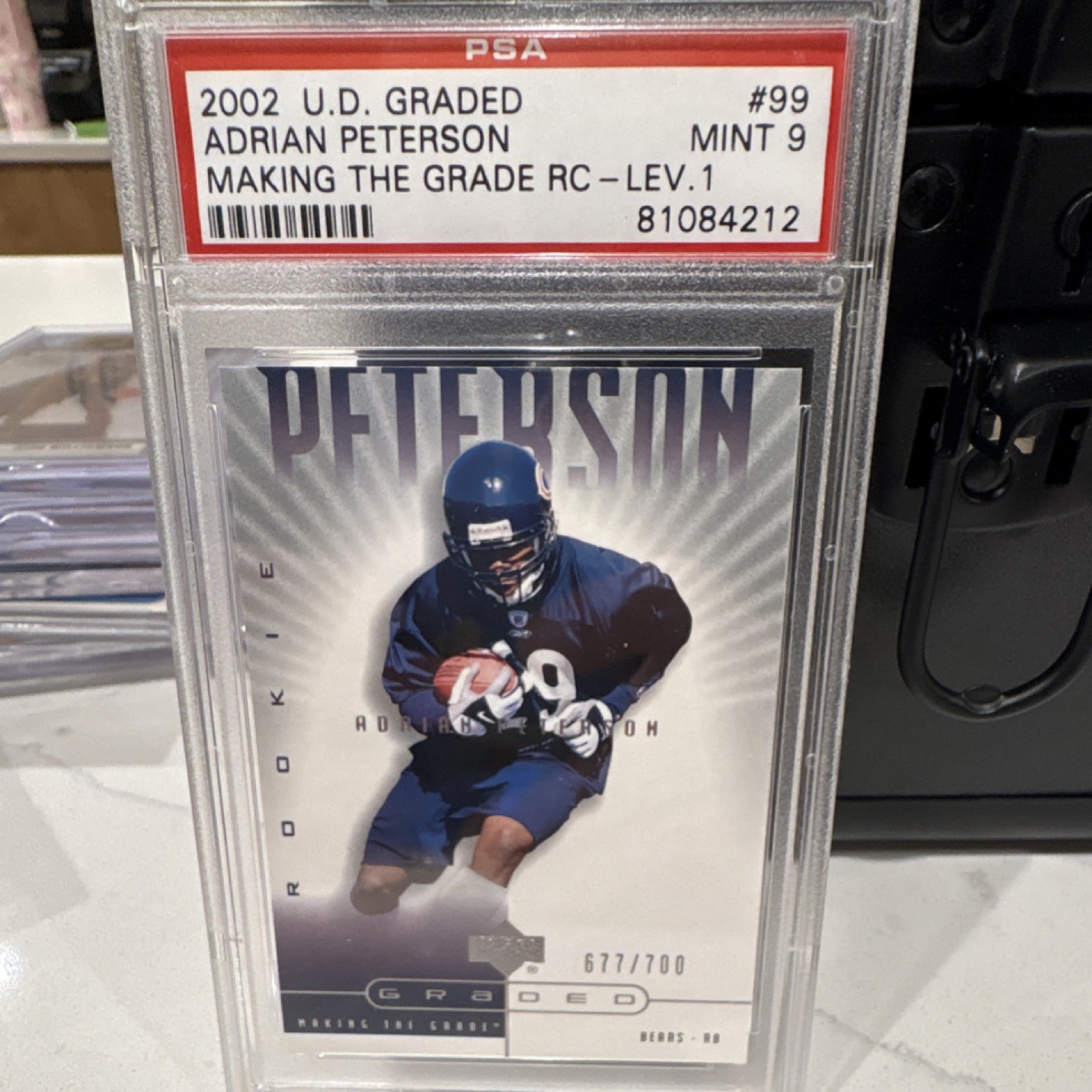 Adrian Peterson Upper Deck Graded #99 Base