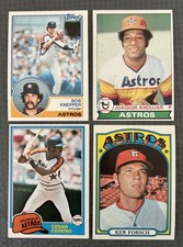Bob Knepper 83, Joaquin Andujar 79, Cesar Cedeno 81, Ken Forch 72, 4 Astros