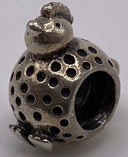 Authentic Pandora S925 ALE SS Chicken Little Charm 3.1g 790302