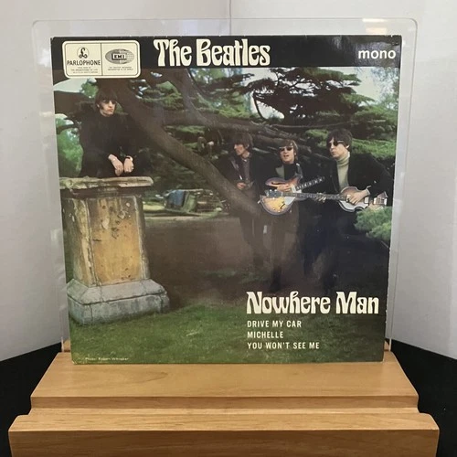 The Beatles  Nowhere Man  7"  45 vinyl EP  UK Reissue  Parlophone 1978  EX/EX