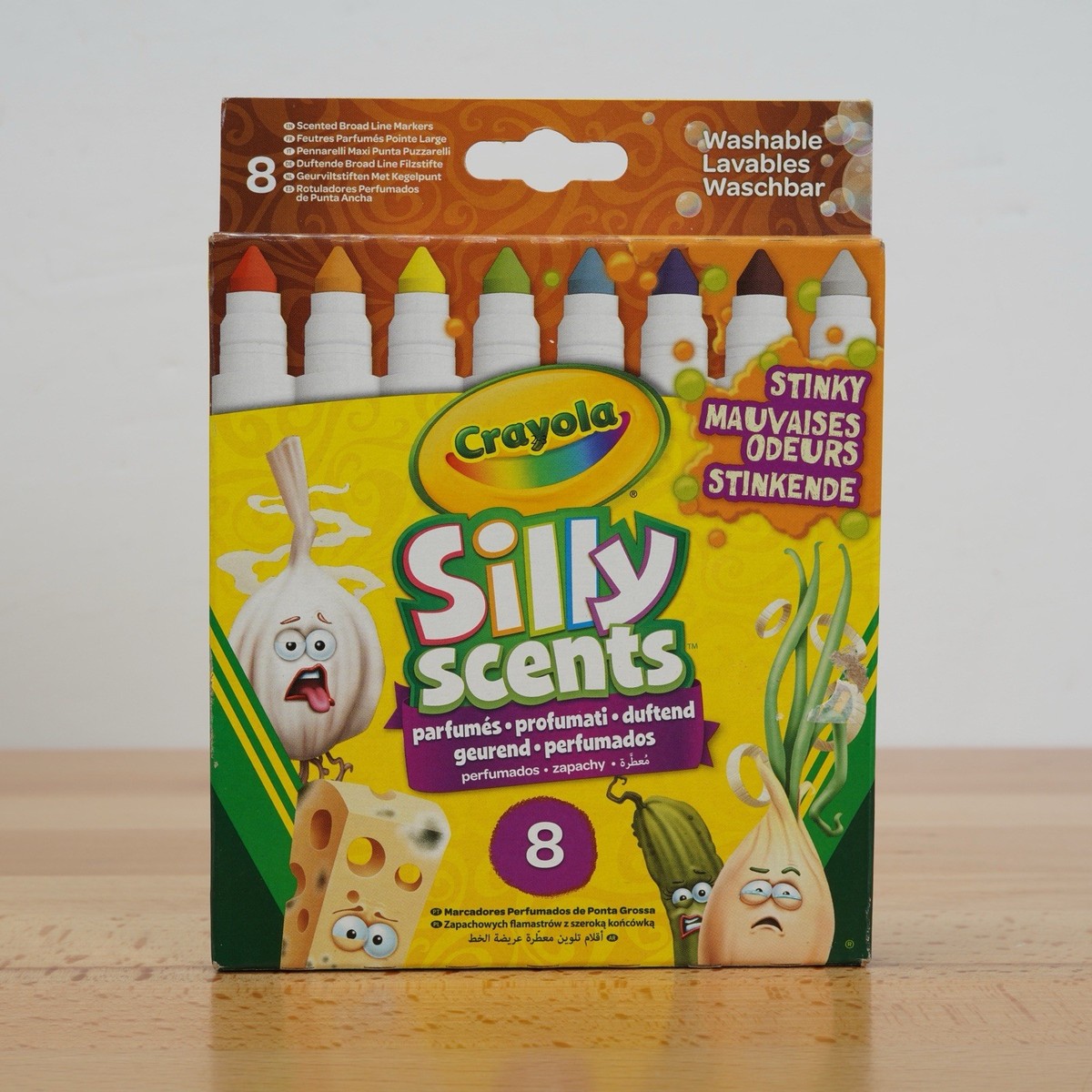 Crayola 588268 10ct Silly Scents Stinky Markers for sale online | eBay
