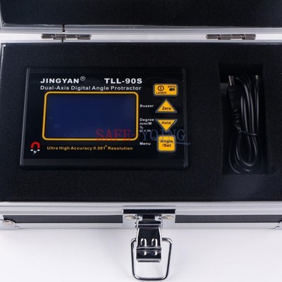 Digital   Level Protractor Angle   Meter Hi-accuracy 0.005° 90S TLL-90S #vn
