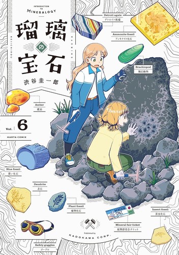 Japanese Language Manga Comic Book Ruri no Houseki 瑠璃の宝石 vol. 1-6 set - Picture 7 of 7