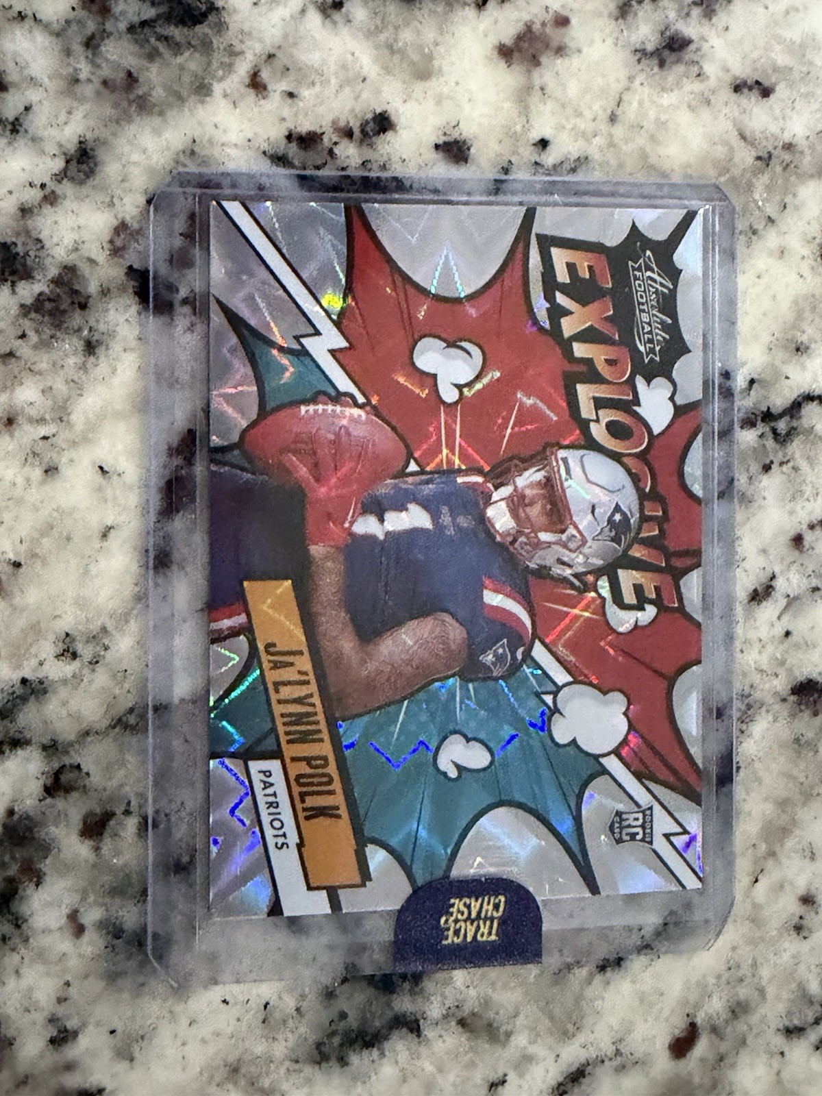 2024 Panini Absolute Explosive Ja'Lynn Polk Rookie New England Patriots RC