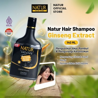Ginseng Extrakt Anti Haarausfall Shampoo 140ml natürliche stärkende Pflege