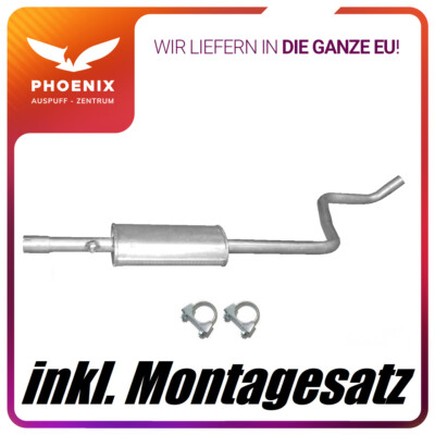 für Mitsubishi Colt VI 1.1 1.3 (ab 2004) Auspuff Mittelschalldämpfer