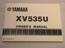 YAMAHA XV535U XV535 OWNER MANUAL 1987/09