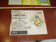 1957 Swift Meats #4 Billy Pierce Swift's with mailer and Game Board