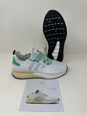 ZX 2K Boost  Grey Hi-Res Green  2020 DS Mens Size 10