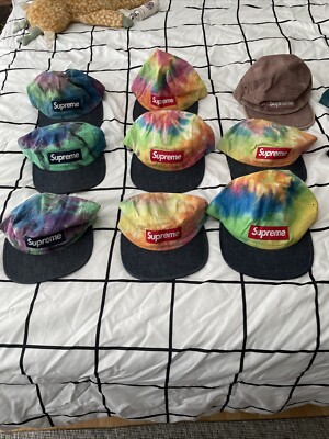 Supreme Tie Dye Camp Hat S/S 2013 / support the boys and girls