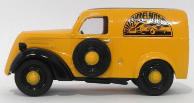 Miniature Somerville Models 1/43 – Fordson 5CWT Van Jaune – Métal Blanc (occasion)