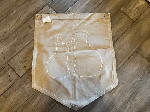 Pottery Barn Kids Rabbit Easter Wall Hanging - Picture 2 of 5