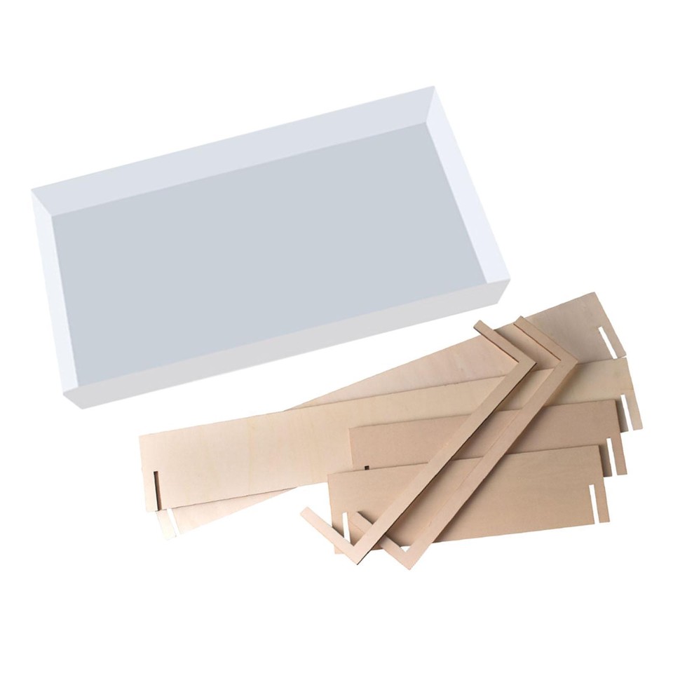 Epoxy Resin River Table Mold Box Form with Fixing Frame Wooden Board eBay