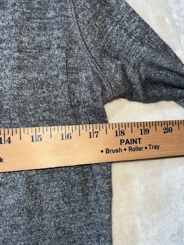 H & M Girls Fine-knit Hooded Cardigan Glitter Star Open Front Size 8-10 - Picture 5 of 7