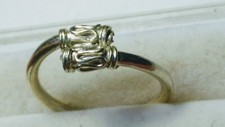 CUTE STERLING SILVER.925 FINGER/TOE RING SIZE 4.0-4.25 