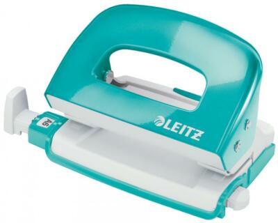 LEITZ Locher Bürolocher Mini Nexxt WOW 5060, eisblau