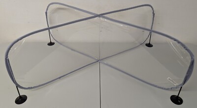 Really Good Stuff 4 Way Desktop Barrier Sneeze Guard for the Classroom