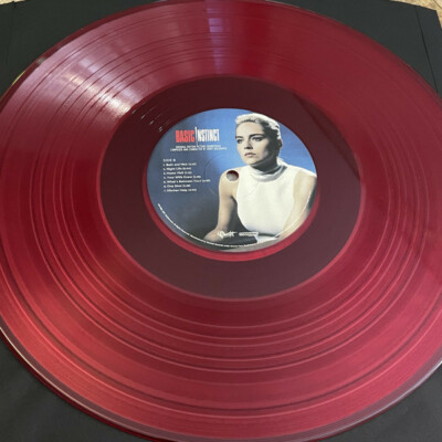 Jerry Goldsmith   Basic Instinct (1992) Complete Score 2LPs / Translucent Red!!!