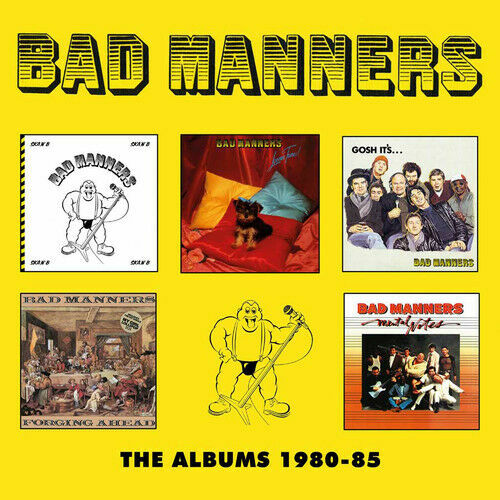 Bad Manners ""The Albums 1980-85"" 5CD Clamshell Box ""Lip Up Fatty"" (New & Sealed)
