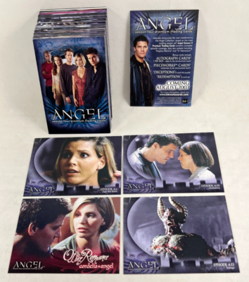 ANGEL SEASON 4 Inkworks 2003 Complete Card Set DAVID BOREANAZ w