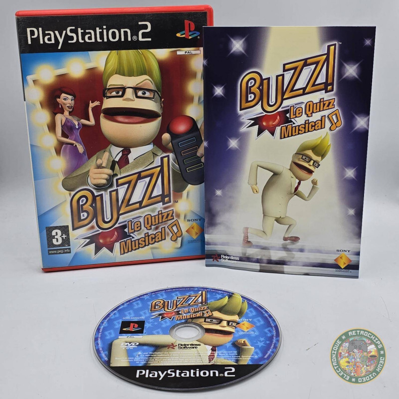 Buzz Le Quizz Musical PS2 