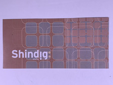 Shindig Flyer Angel Moraes Laurent Garnier Original Riverside Nightclub Nov 98
