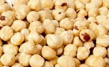 FRESH RAW BLANCHED HAZELNUTS (FILBERTS)