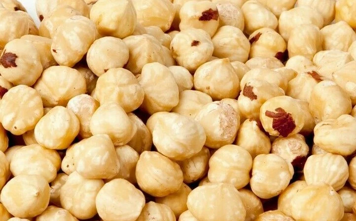 SANMAC FARMS FRESH RAW BLANCHED HAZELNUTS (FILBERTS)