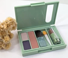 VNT NEW😍Clinique Mini Travel Compact Raised Eyeshadow Blusher Lips Special Size