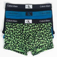 Trunks -  Calvin Klein Men's 3-PACK  (XX-Large) 1996 Trunk NB3528-918 2XL