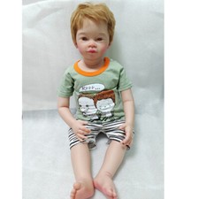 30inch Already Finished Reborn Baby Doll With Hand-Rooted Hair Toddler Doll Gift