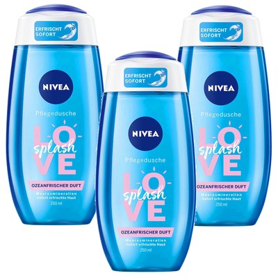 nivea love splash shower gel