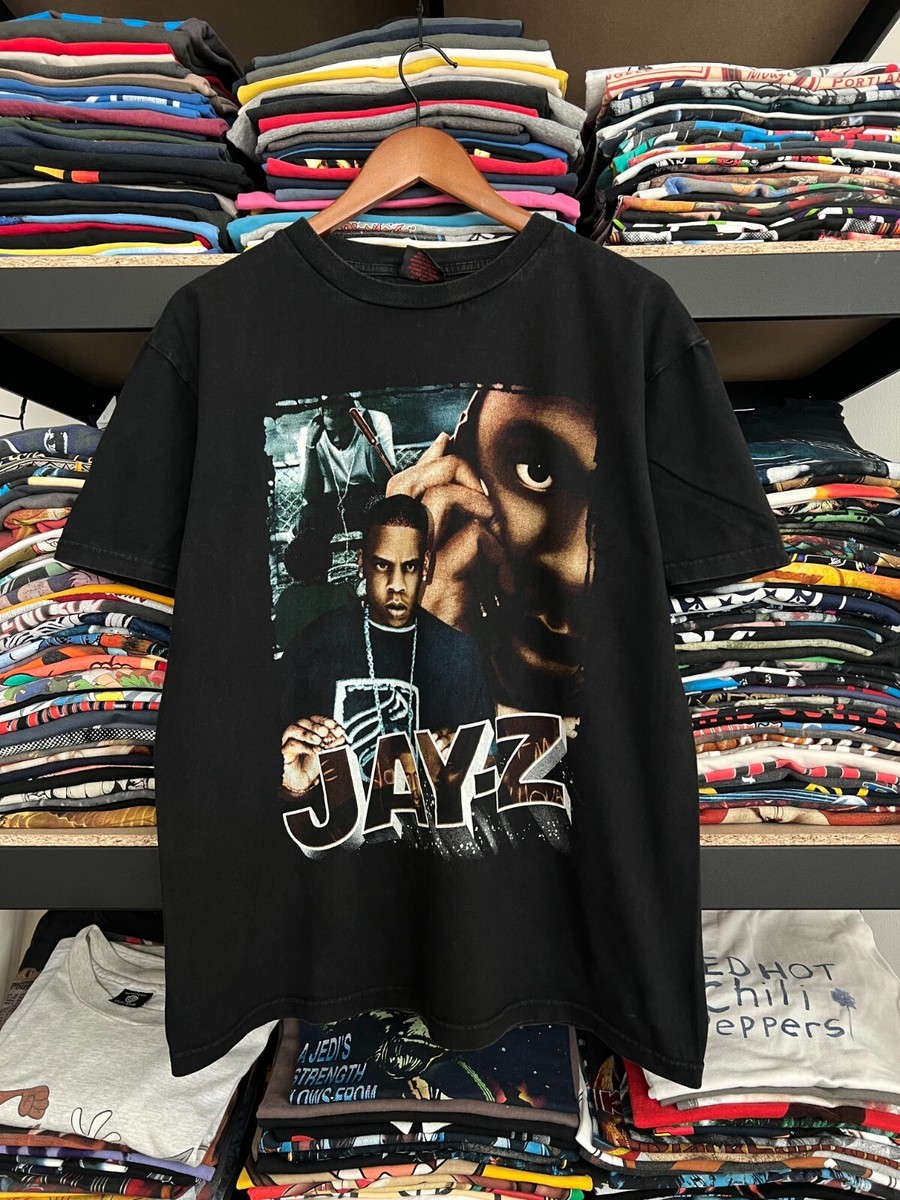 Vintage 90s Jay-Z Rap Bootleg Black T-shirt | eBay
