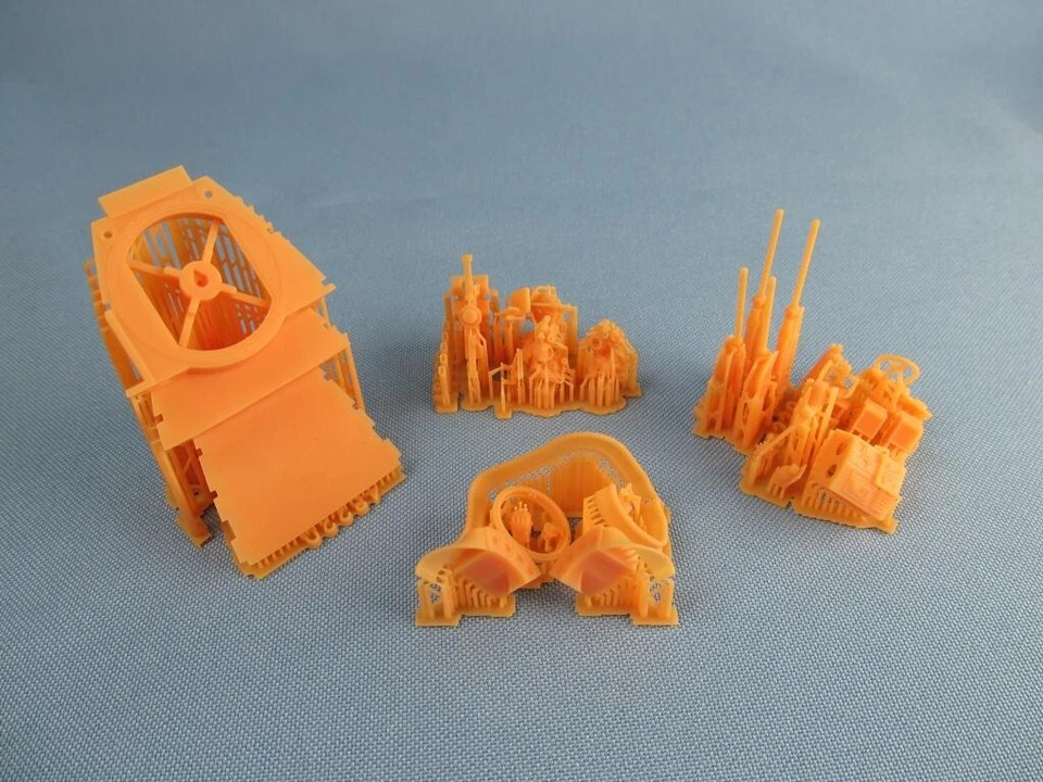 B-17G, Bombardier’s Cockpit (set interno) 1:48 (per HK Aircraft Model Kit) - Immagine 2 di 4