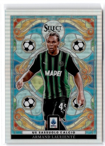 2023 Panini Select Serie A Stained Glass Armand Lauriente Sassuolo #13