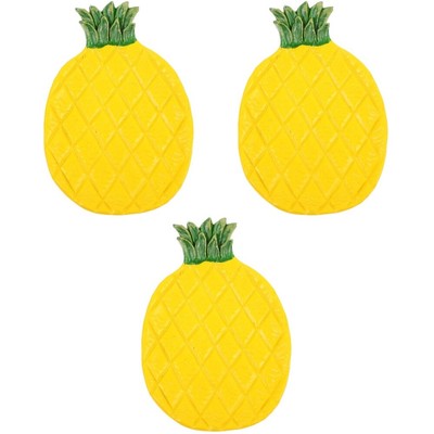  Set of 3 Ananasschmuckschale Kleines Schmuckkästchen Schmuckaufbewahrungsplatte
