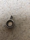 STUNNING VINTAGE SIGNED 925 NF MARCASITE  & MOONSTONE PENDANT — photo 2