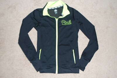 Women's Victoria's Secret VS LOVE PINK Neon Zip ULTIMATE