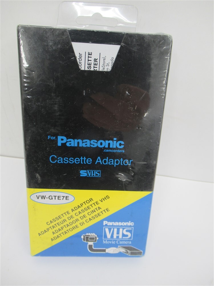 Panasonic VW-GTE7E , SVHS Cassette Adaptor