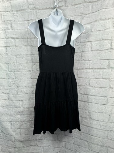 F&F Summer Shift Dress Black Size 6 Casual Holiday Sleeveless Stretchy Holiday - Picture 6 of 8