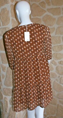 Robe Ycoo Noire Et Or Taille M - Neuve Avec étiquettes - Polyester - 53€