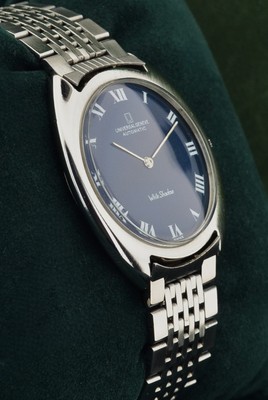 Boîtier De Montre UNIVERSAL GENÈVE White Shadow Date – Acier, NOS, 100% Original, Référence 867110